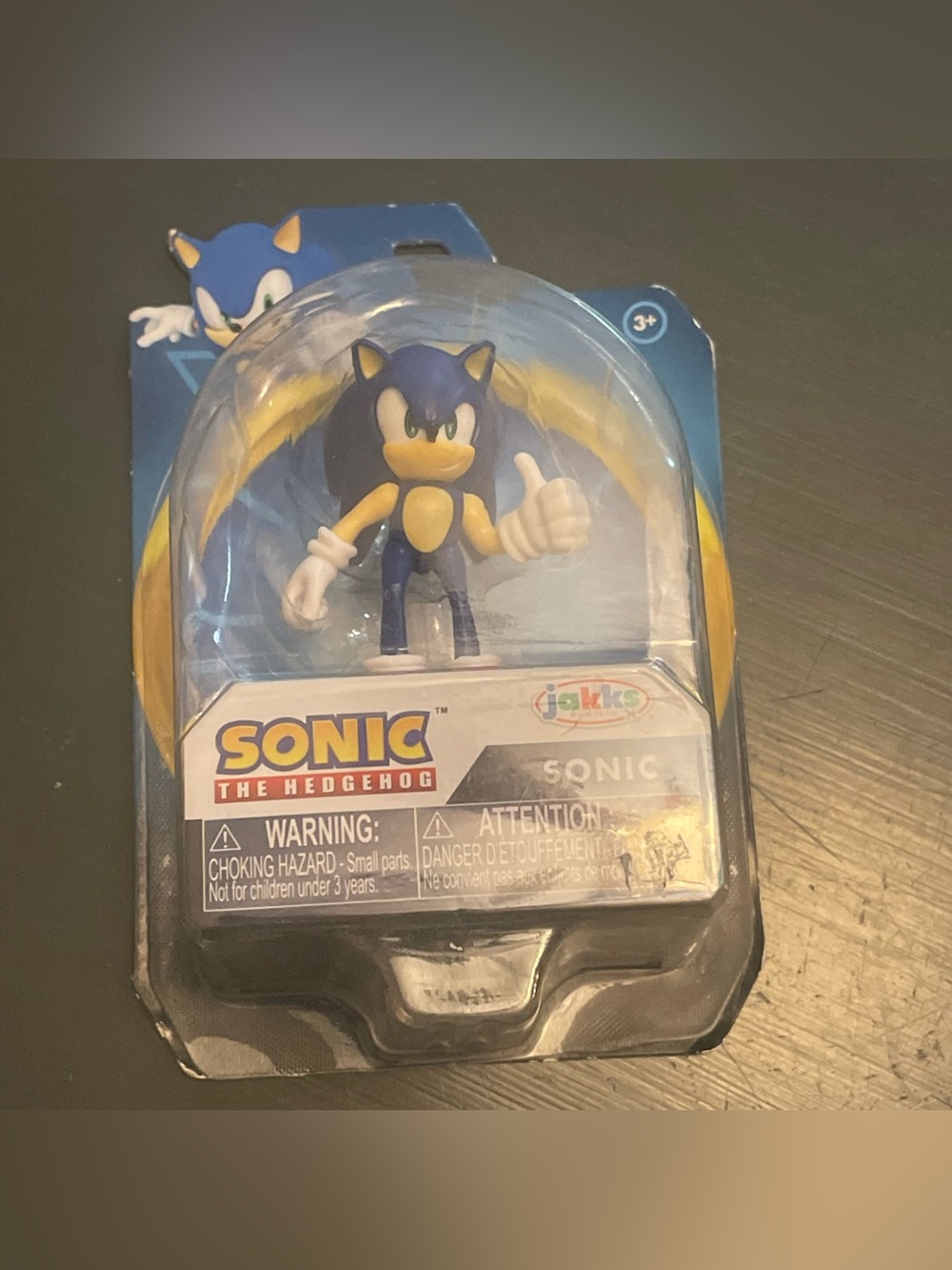 Sonic The Hedgehog Bendable 2.5 in Action Figure Jakks new sealed 2022